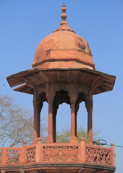 Uma das torres em agra fort — Fotografia de Stock