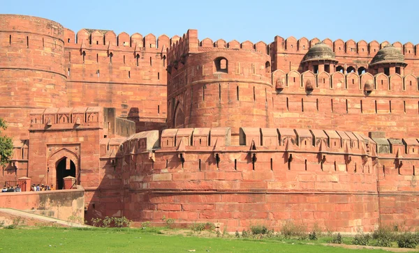Röda fortet i Agra, Uttar Pradesh, Indien — Stockfoto