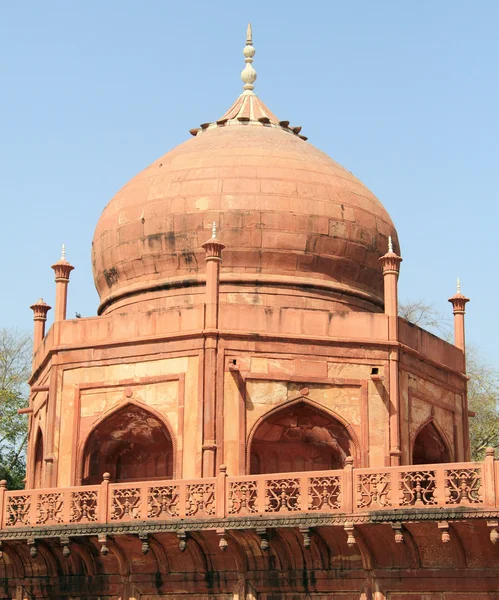 Jedna z věží v agra fort — Stock fotografie