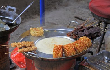 Street food in Lijiang, Yunnan