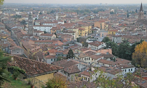 Verona, İtalya 'nın hava manzarası — Stok fotoğraf