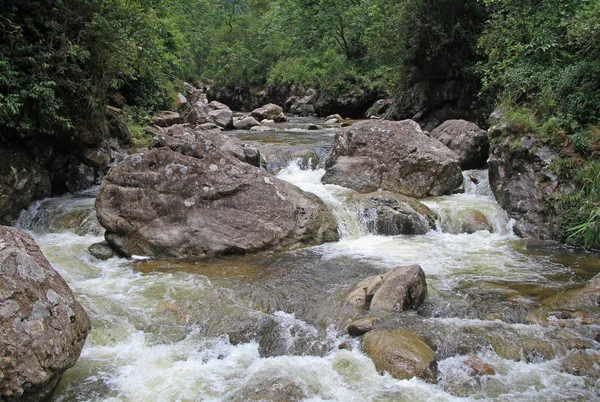 Cachoeira na área turística CatCat — Fotografia de Stock