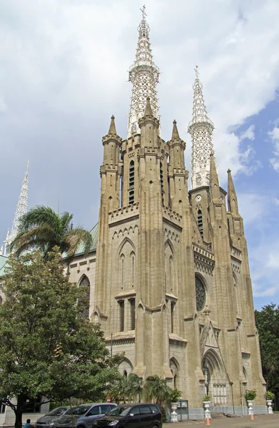 Katolicka Katedra Dżakarta — Zdjęcie stockowe