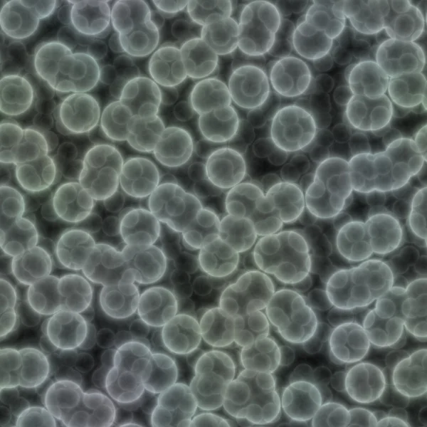 3d ilustração renderizada de células em fundo preto — Fotografia de Stock