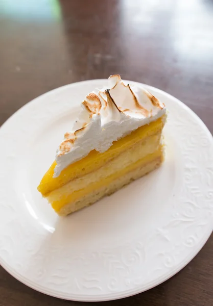 Gâteau au fromage au citron — Photo