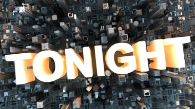 Bu gece gökdelen kasaba kentsel inşaat yapı şehir