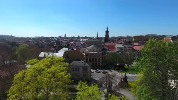 Altenburg antigo panorama da cidade medieval — Vídeo de Stock