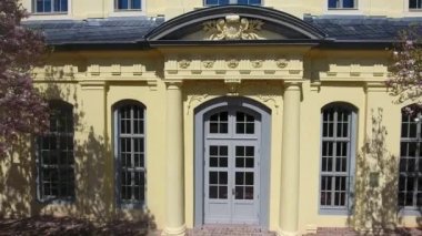 Altenburg yaz bahar yeşil kalede çayevinde