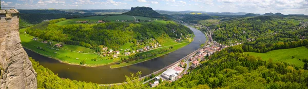 Wahrzeichen der Festung Königstein, Sachsen — Stockfoto