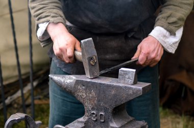 Metal Ortaçağ çalışma demirci