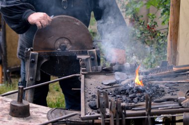 Metal Ortaçağ çalışma demirci