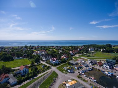 Vitte Hiddensee Almanya harbor Island