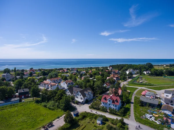 Vitte Hiddensee in Duitsland haven eiland — Stockfoto