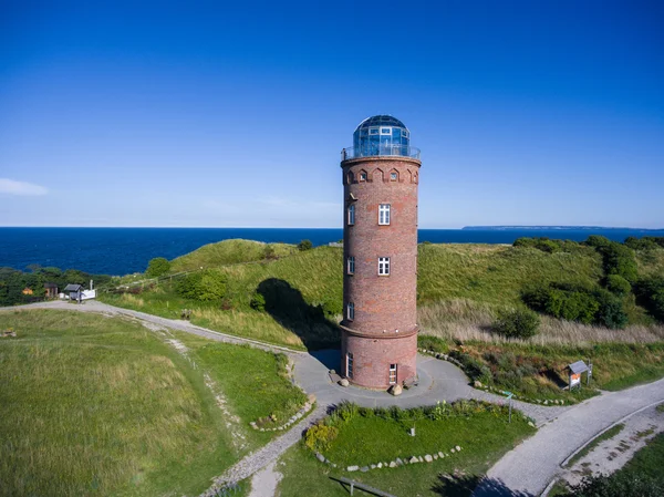 Lighthouse at Kap Arkona, Island of Ruegen, Germany Peilturm — Stock Photo, Image