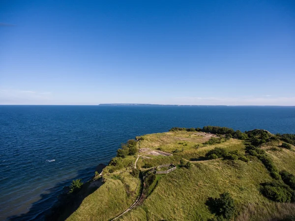 Kustlandskap på Kap Arkona på ön Rügen Östersjön — Stockfoto