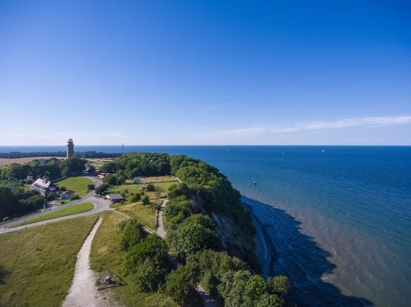 Kustlandskap på Kap Arkona på ön Rügen Östersjön — Stockfoto