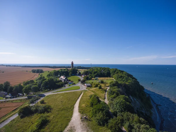 Kustlandskap på Kap Arkona på ön Rügen Östersjön — Stockfoto