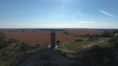 Deniz feneri Kap Arkona, Rügen Adası, Almanya Schinkelturm