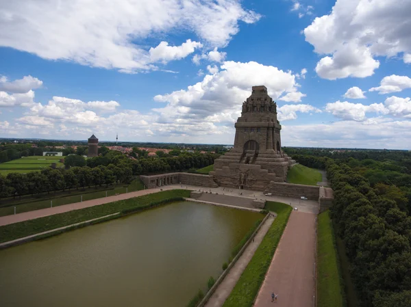 Monumento a la batalla de las naciones en Leipzig, Alemania —  Fotos de Stock
