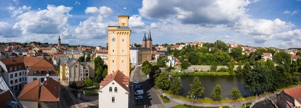 Vue de la tour Kunstturm à Altenburg Thuringe — Photo