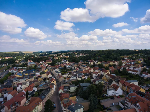 Aerial Visa staden schmoelln Thüringen Tyskland — Stockfoto