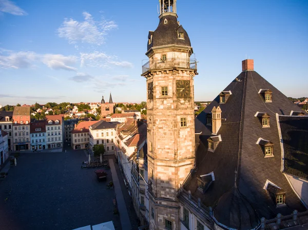 Rådhuset marknaden i Altenburg Thüringen — Stockfoto