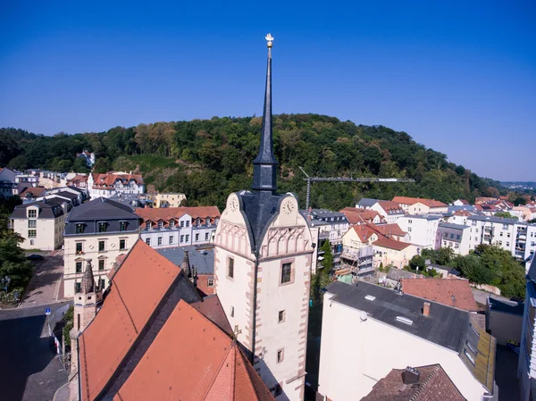 Gera untermhaus panorama bridge architecture summer — стоковое фото