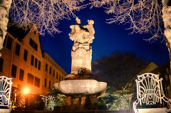 Skat Fountain Altenburg Germany