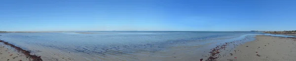 Isola di Fehmarn Spiaggia di sabbia dell'oceano Panorama — Foto Stock