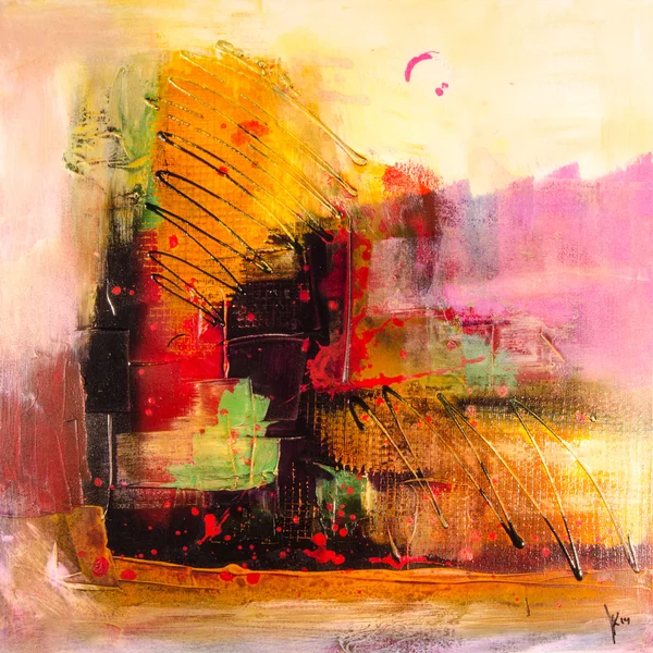 Modern abstrakt resim güzel sanatlar satın