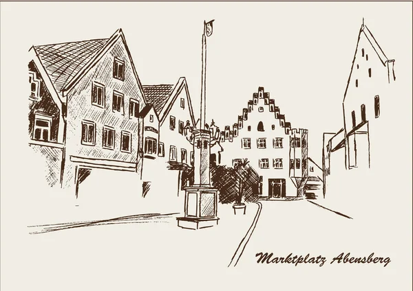 Абенсберг — стоковый вектор