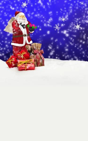 Санта-Клаус - Рождество Христово — стоковое фото