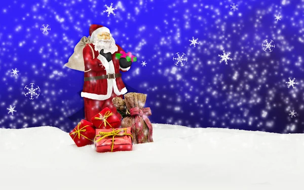 Santa Claus - Feliz Navidad —  Fotos de Stock