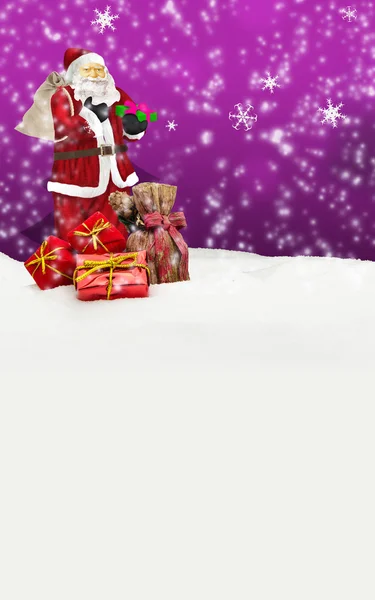 Jultomten - god jul — Stockfoto