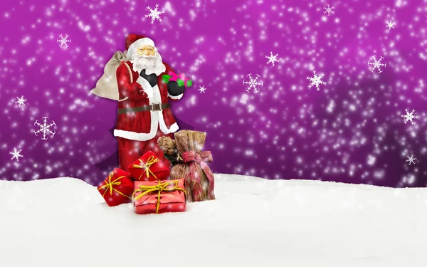 Санта-Клаус - Рождество Христово — стоковое фото