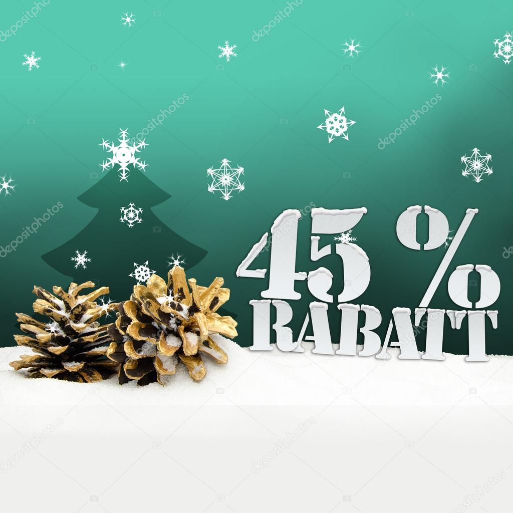 christmas pinecone tree 45 percent Rabatt discount
