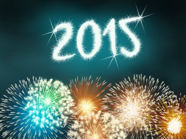 havai fişek 2015 mutlu yeni yıl