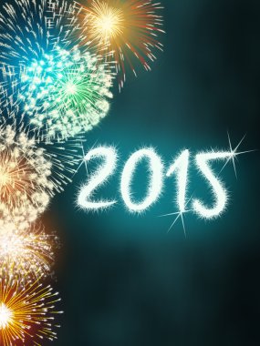 havai fişek 2015 mutlu yeni yıl