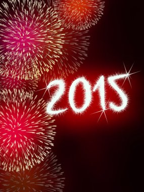 havai fişek 2015 mutlu yeni yıl