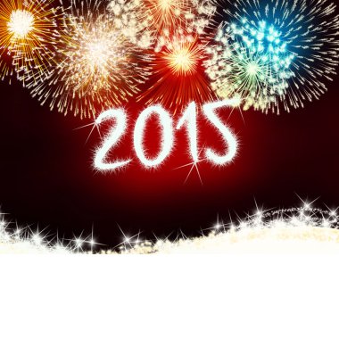 havai fişek 2015 mutlu yeni yıl