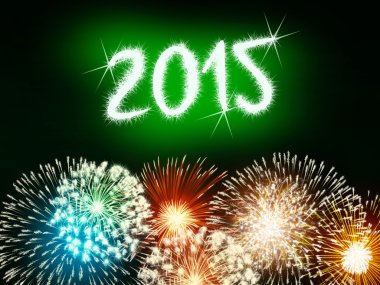 havai fişek 2015 mutlu yeni yıl