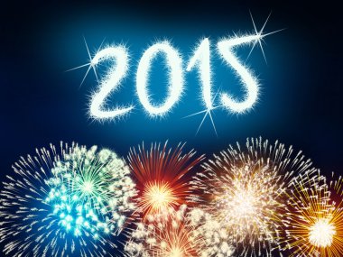 havai fişek 2015 mutlu yeni yıl