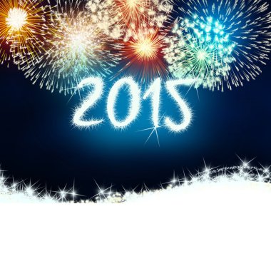 havai fişek 2015 mutlu yeni yıl