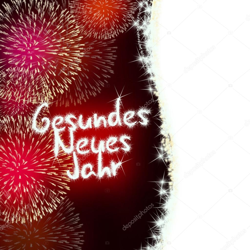 Gesundes Neues Jahr German Happy New Year