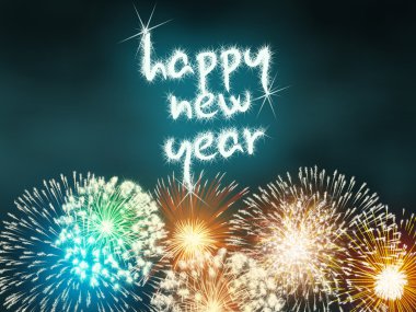 mutlu yeni yıl havai fişek havai fişek