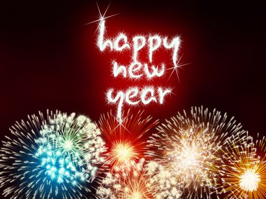 mutlu yeni yıl havai fişek havai fişek
