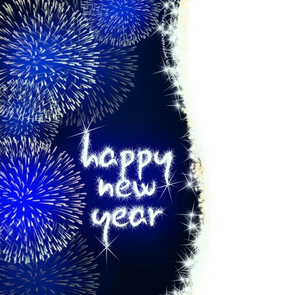 Happy new year firework fireworks — Stock Photo, Image