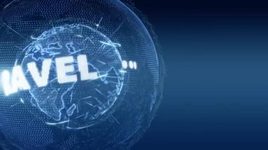 Dünya haber seyahat Finans Intro Teaserblue
