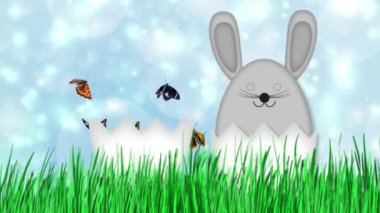 Mutlu Paskalya - Paskalya Bunny Video animasyon