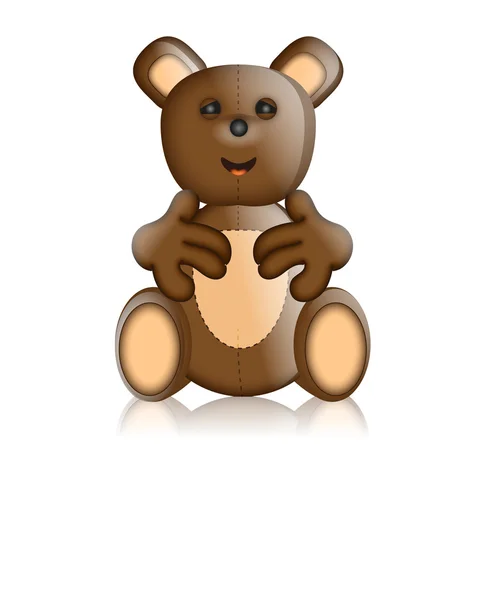 Toby Ted Teddy Toy Character Cartoon — Stock Photo, Image